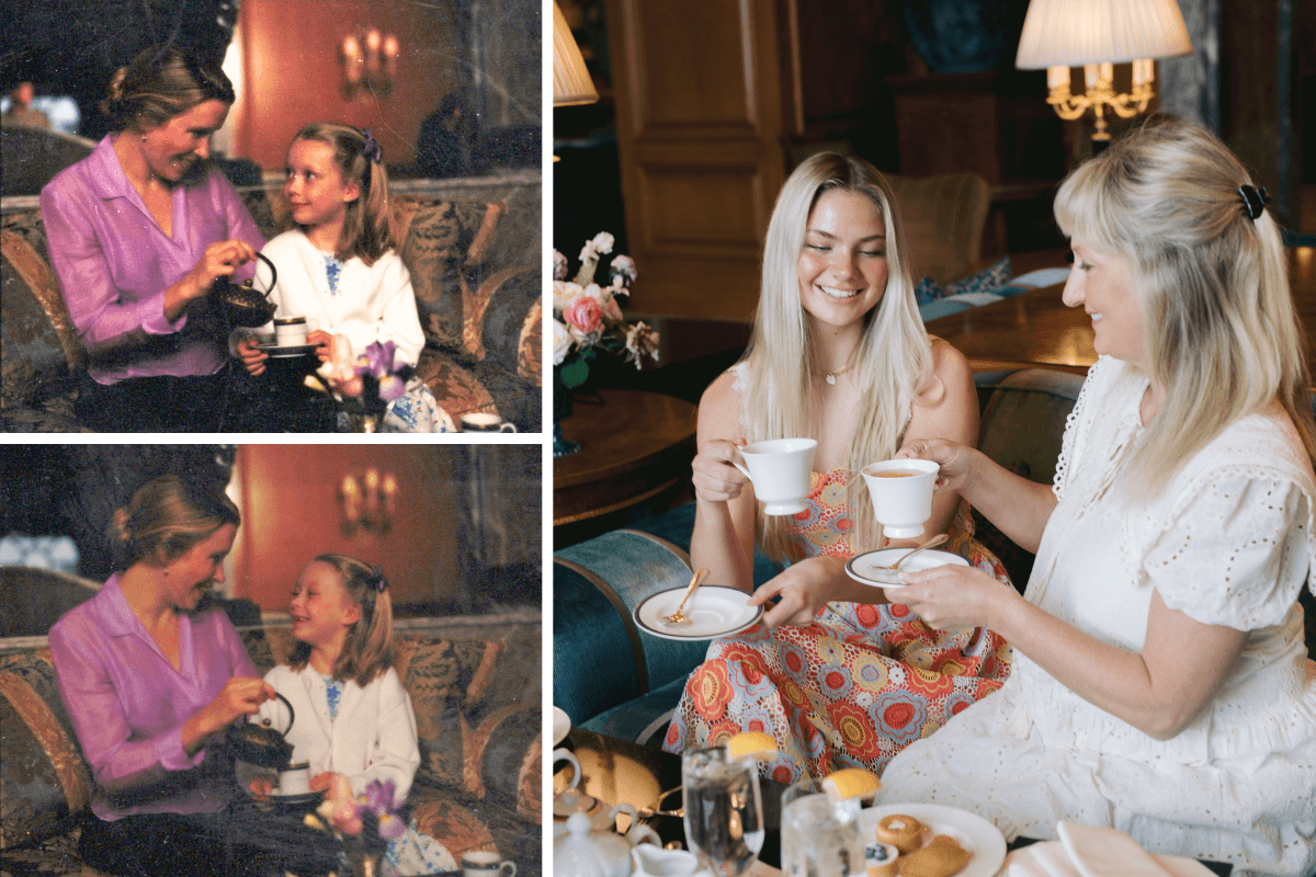 Then and Now Afternoon Tea