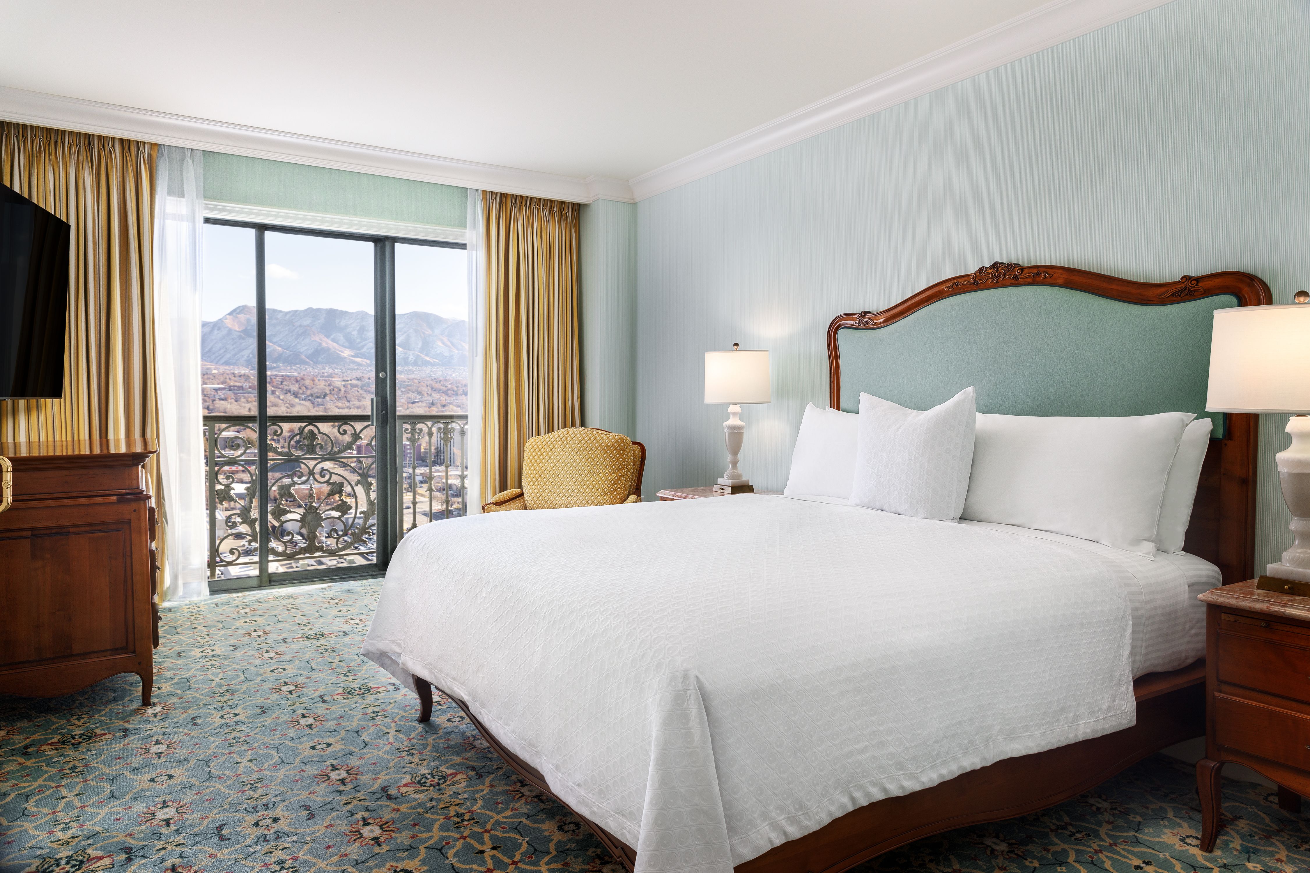 Bedroom in Kitchenette Suite