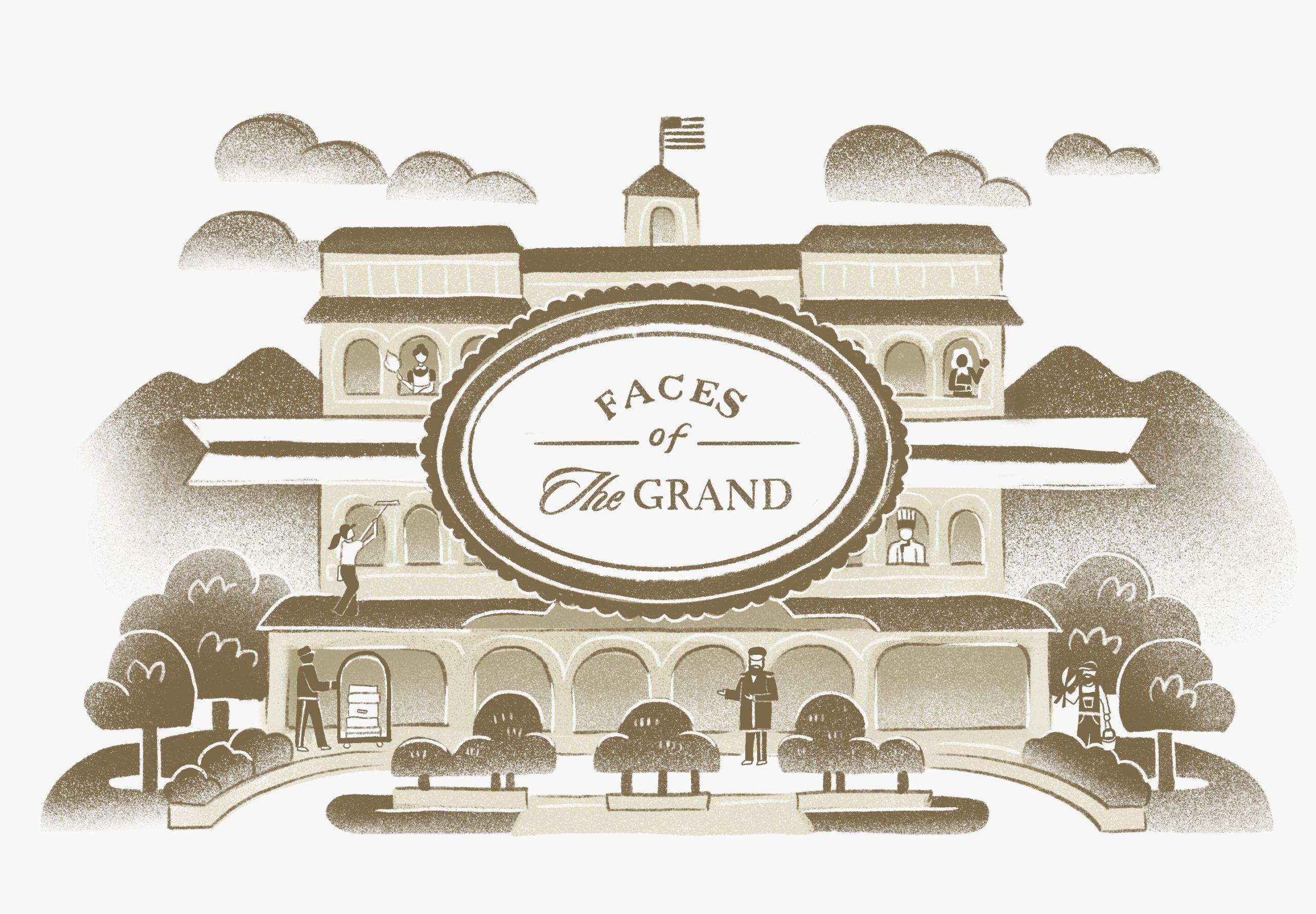 Faces of The Grand: Jonnie Hartman Brings Color and Whimsy to the 2022 Window Stroll