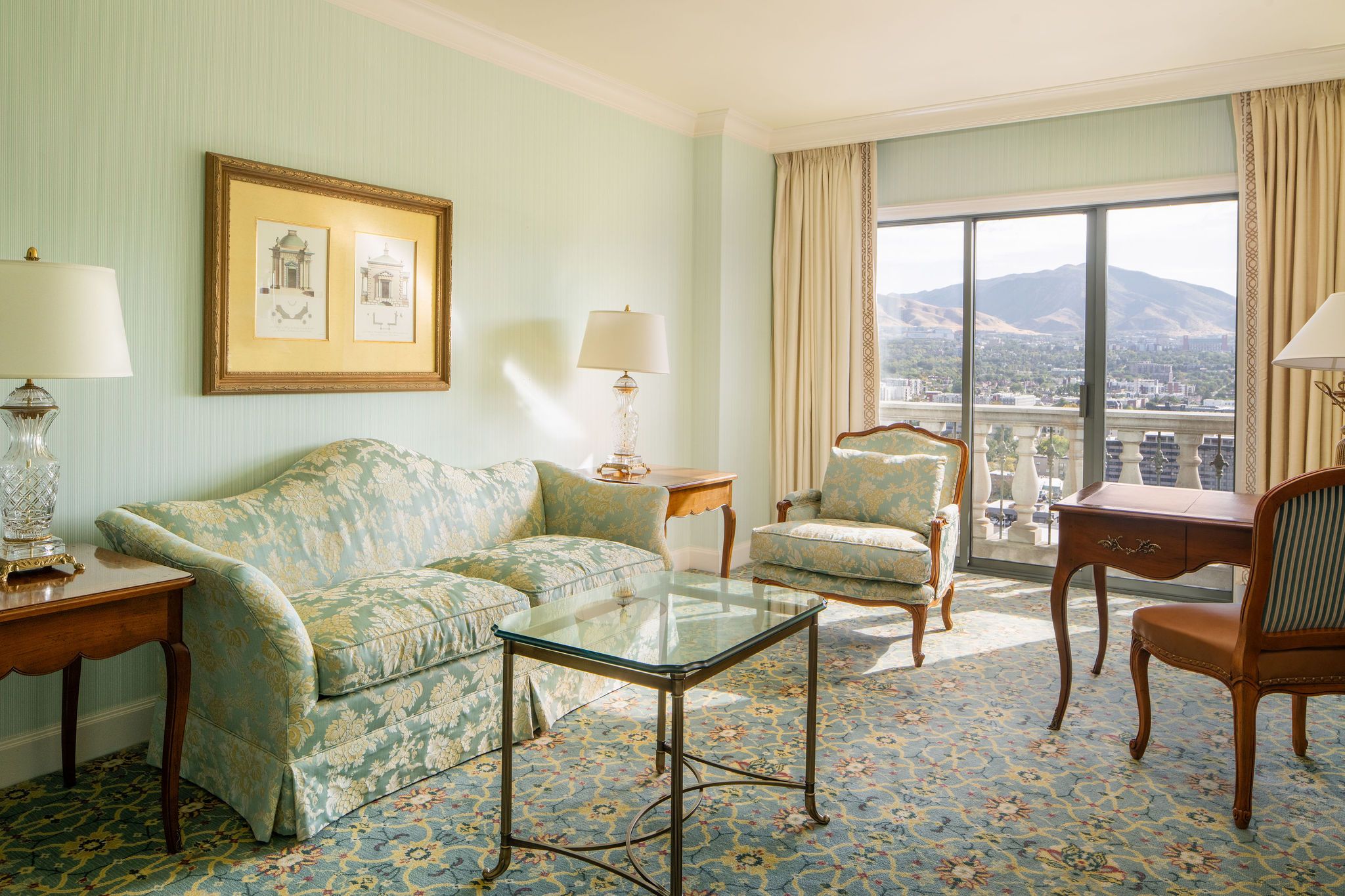 Executive Suite living room view