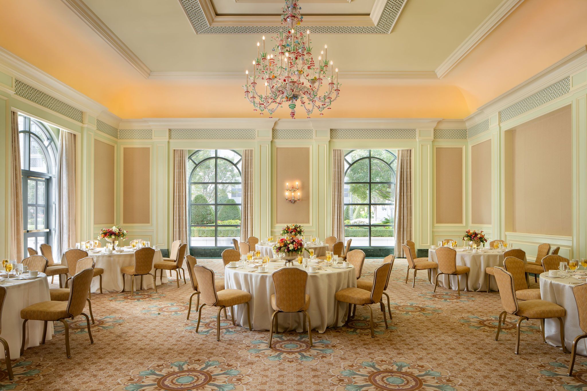 Event space at Grand America.