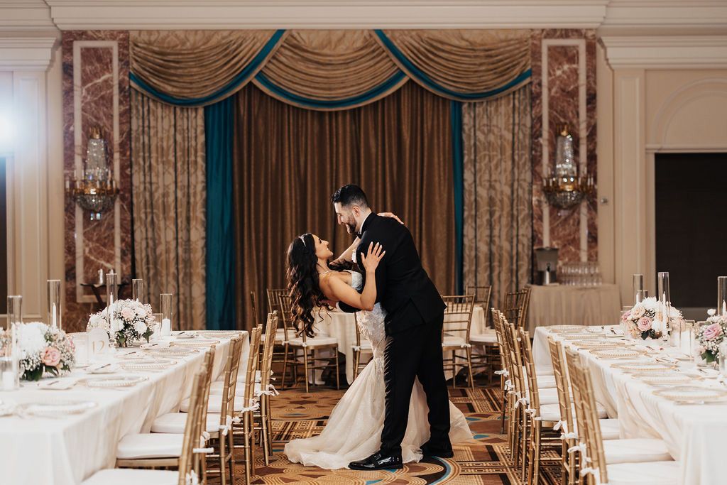 Mention: Utah Bride & Groom - Real Wedding: Royalty-Worthy Wedding at The Grand America Hotel