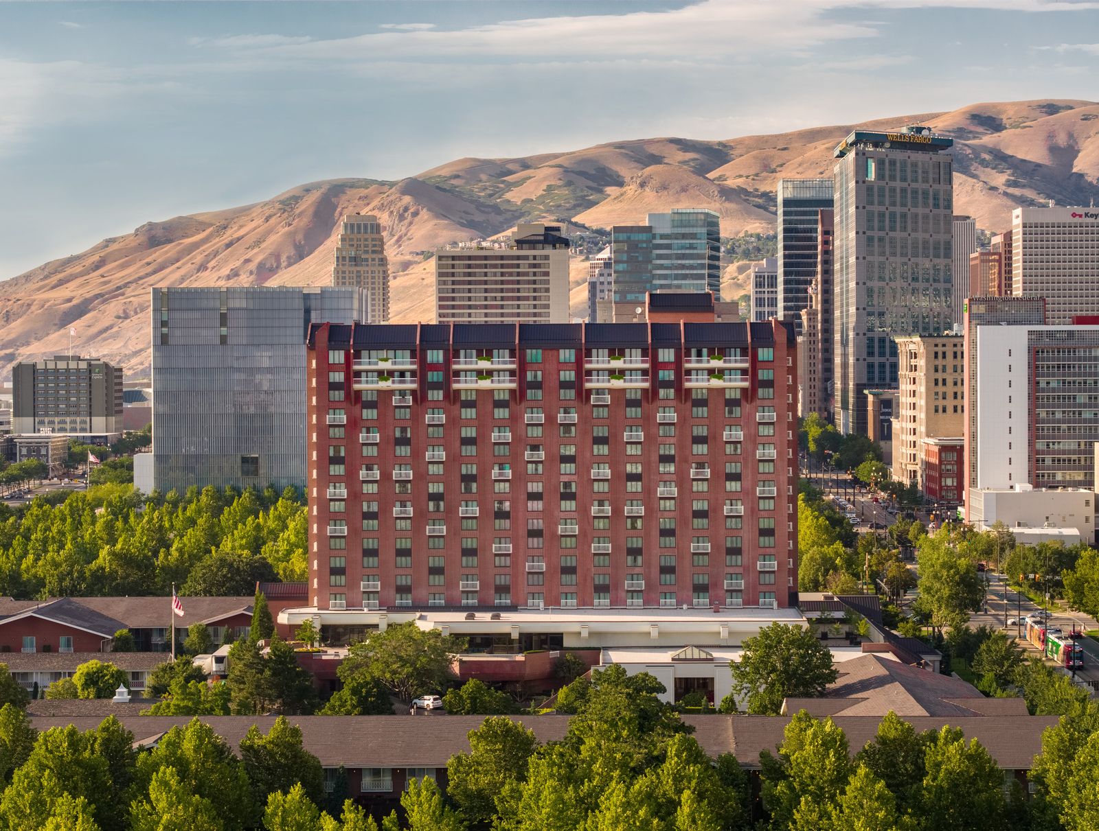 exterior photo of little america salt lake city
