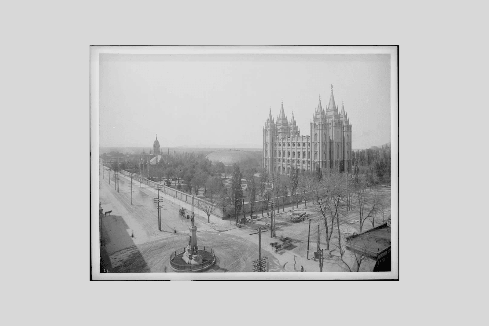 1905 photo of downtown Salt Lake City