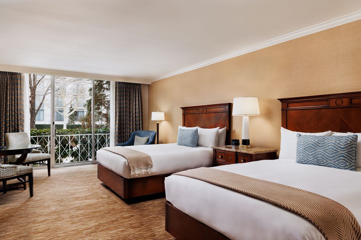 Garden Premium room with two queen beds