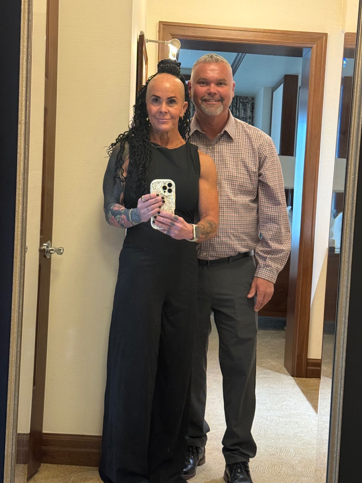 couple posing for a photo