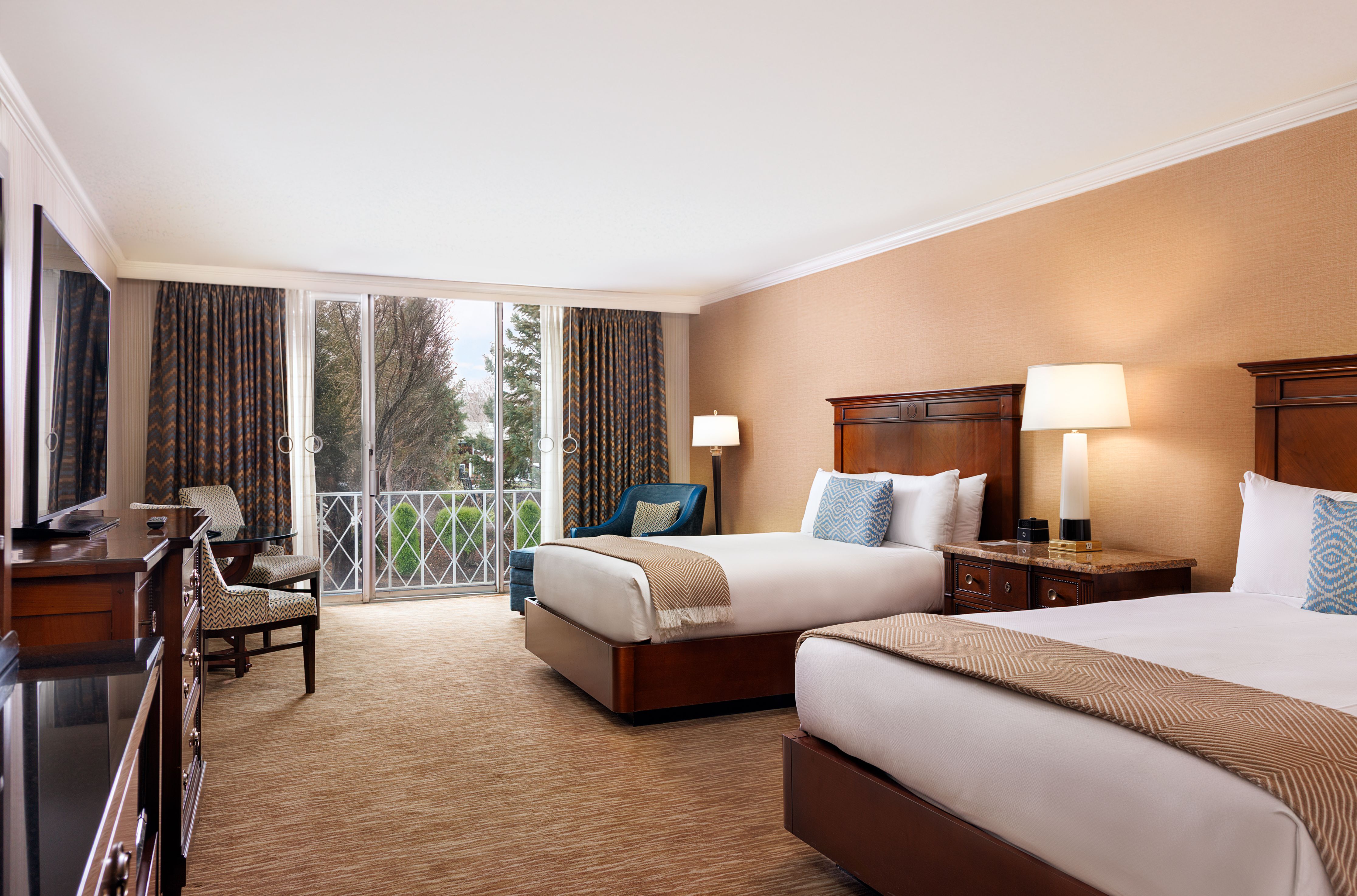 Accessible rooms with two queen beds