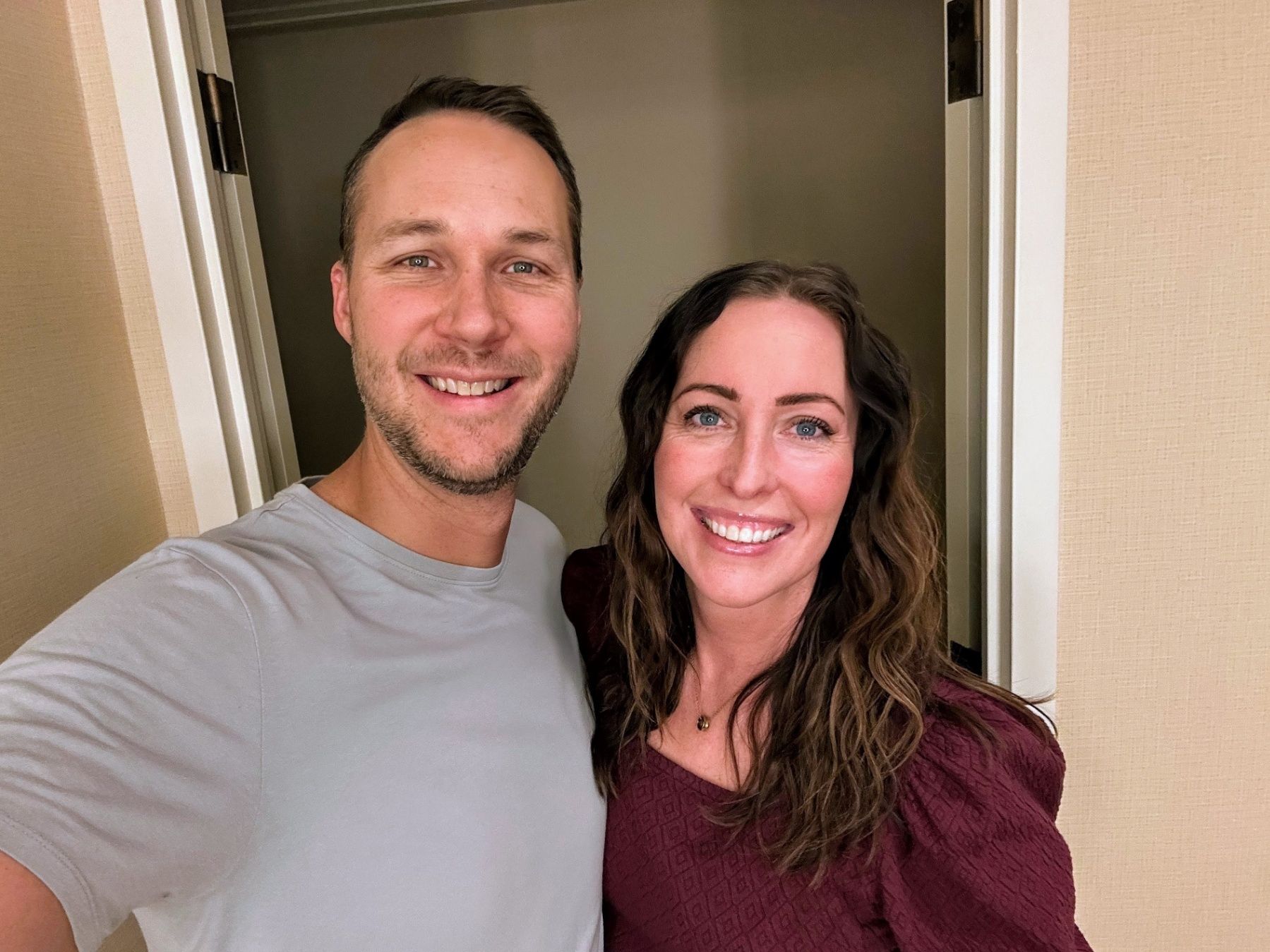 couple posing for a photo