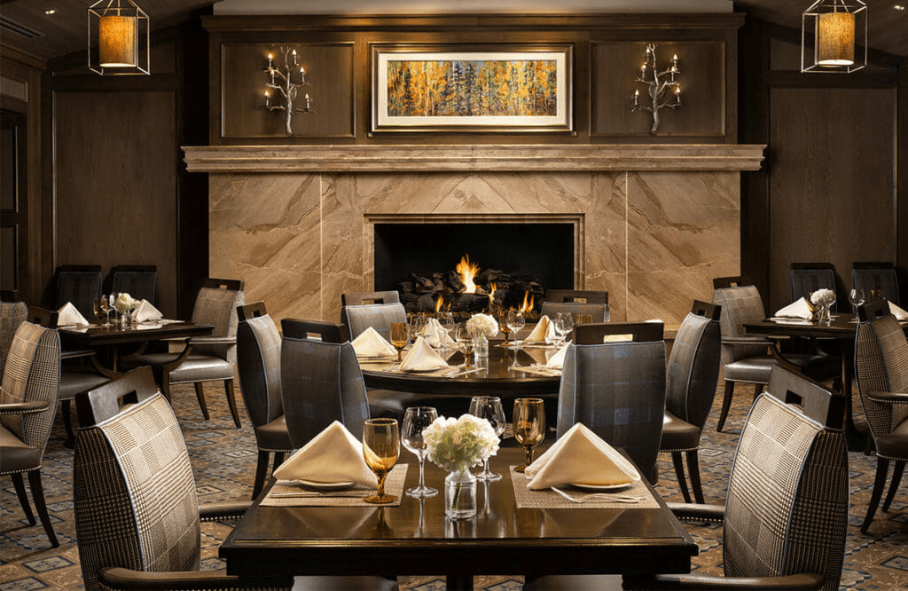 lucky h buffet dining area